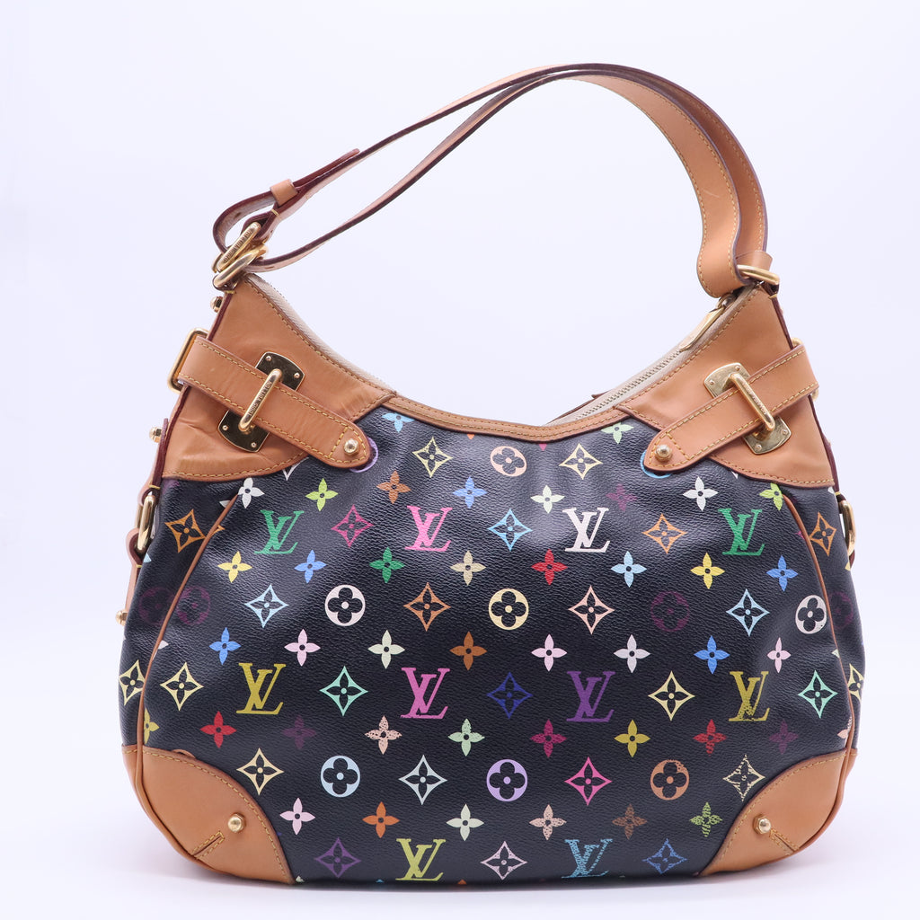 Louis Vuitton Greta Handbag Monogram Multicolor B6551 twins