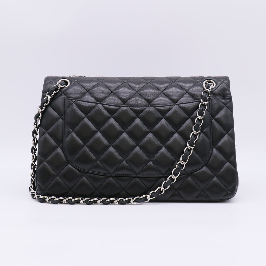 Classic Double Flap Bag Quilted Lambskin Jumbo B23289