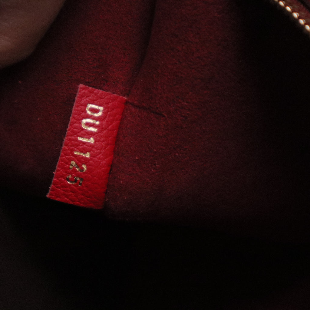 Calfskin Monogram Kimono Tote Cherry