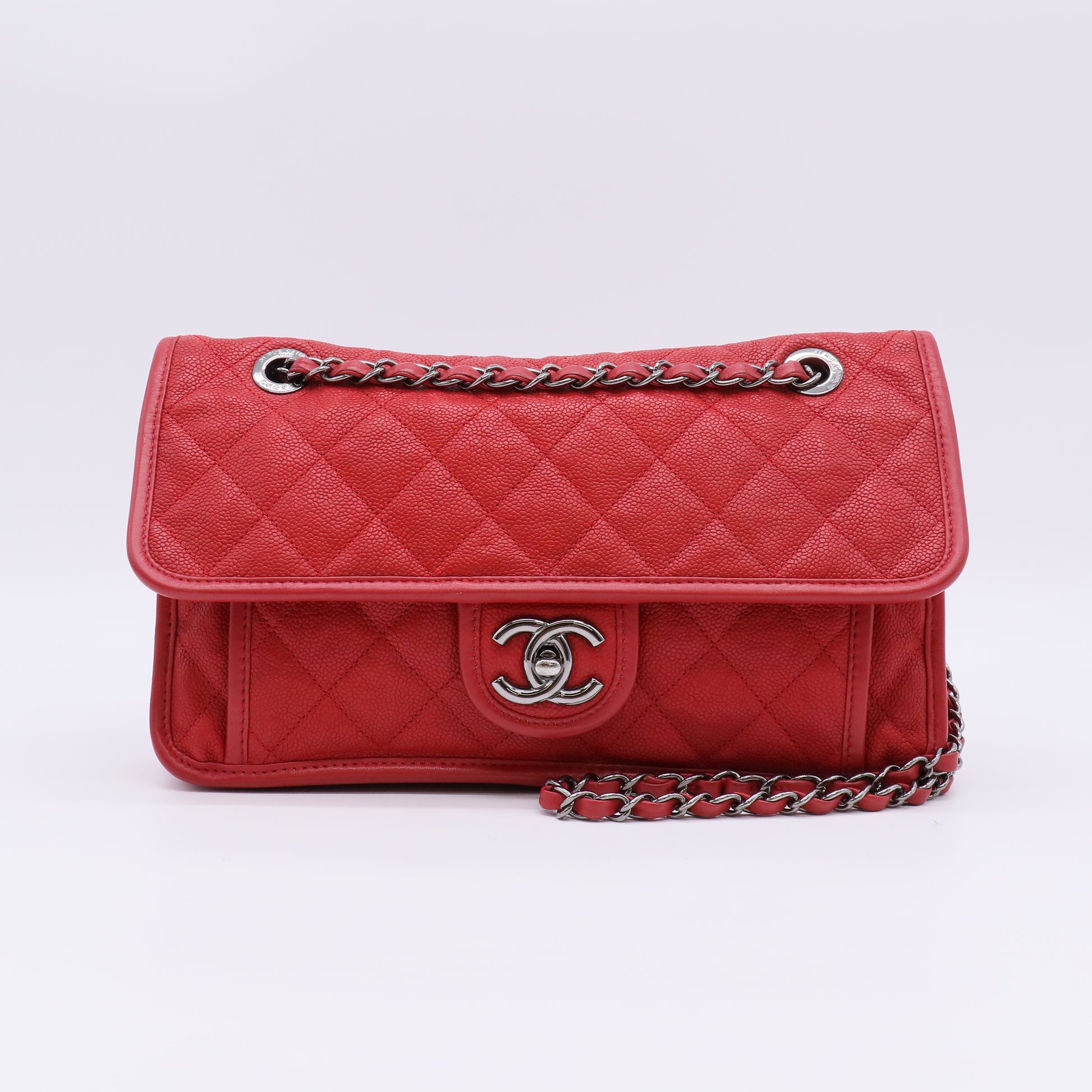 Chanel Caviar Quilted Medium French Riviera Flap Bag B23336