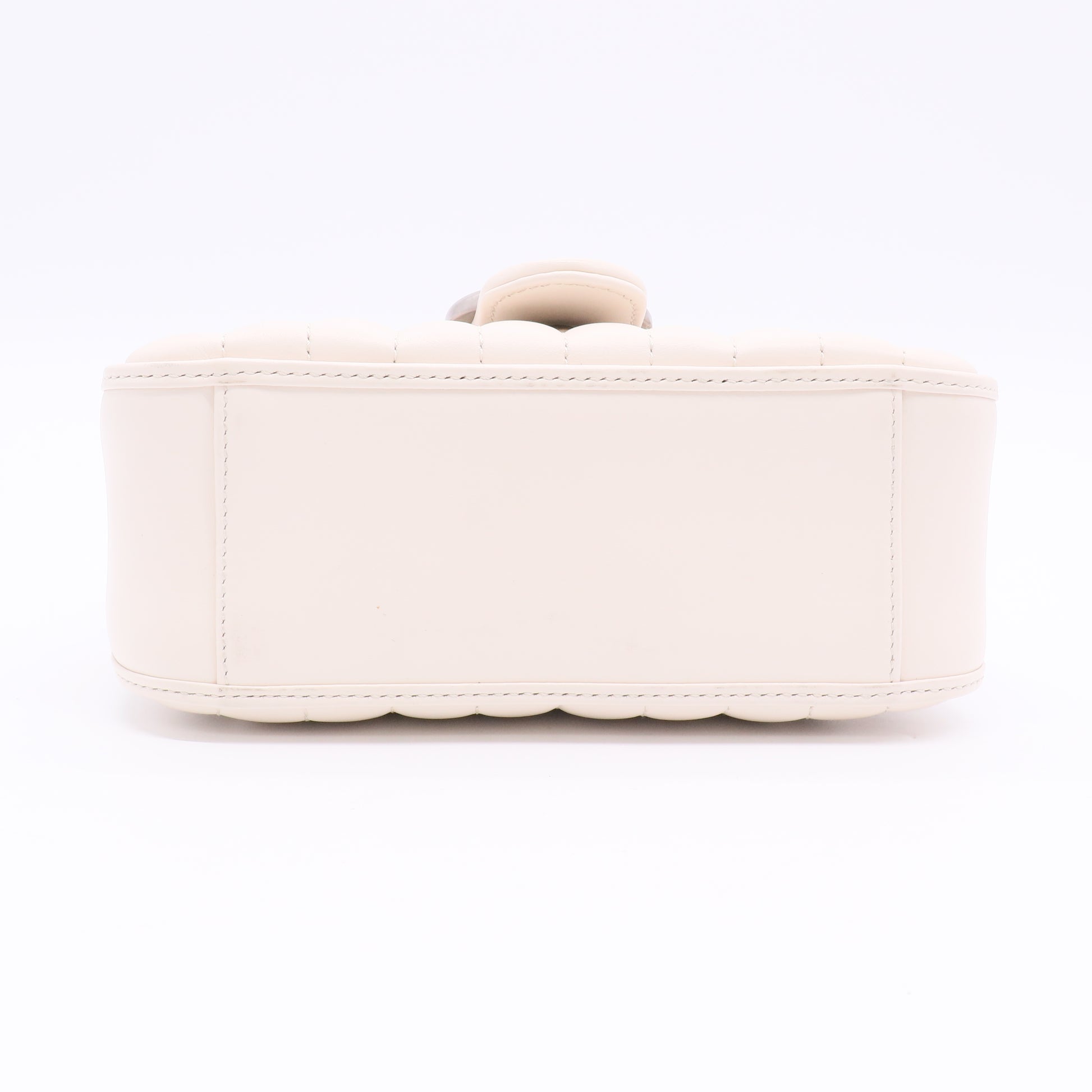 GG Marmont Top Handle Flap Bag Diagonal Quilted Leather Mini twins