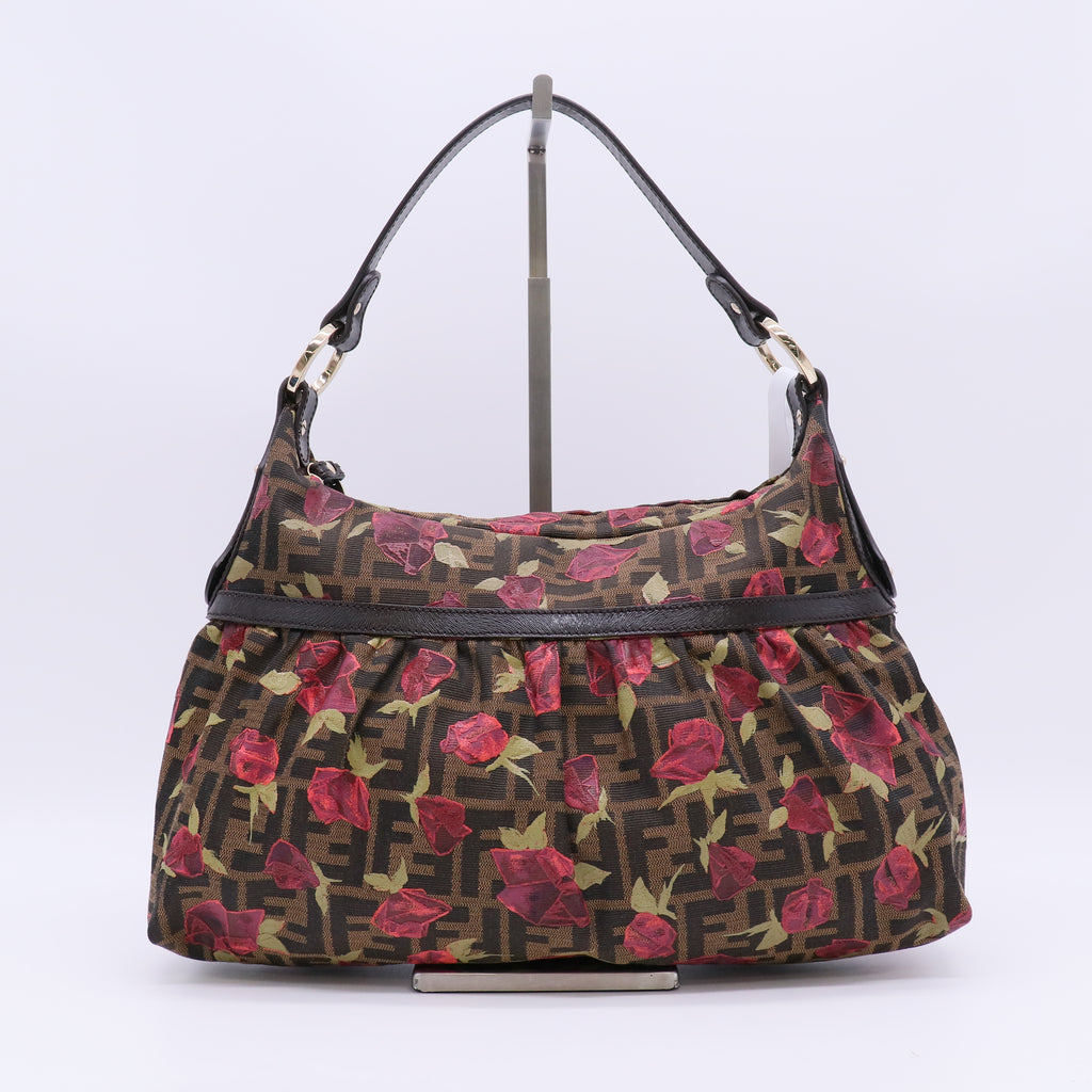 Fendi Chef Hobo Zucca Canvas Medium twins B24084