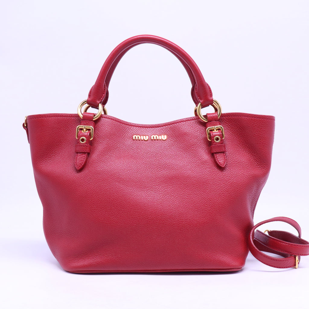 Leather Bucket Bag B21152