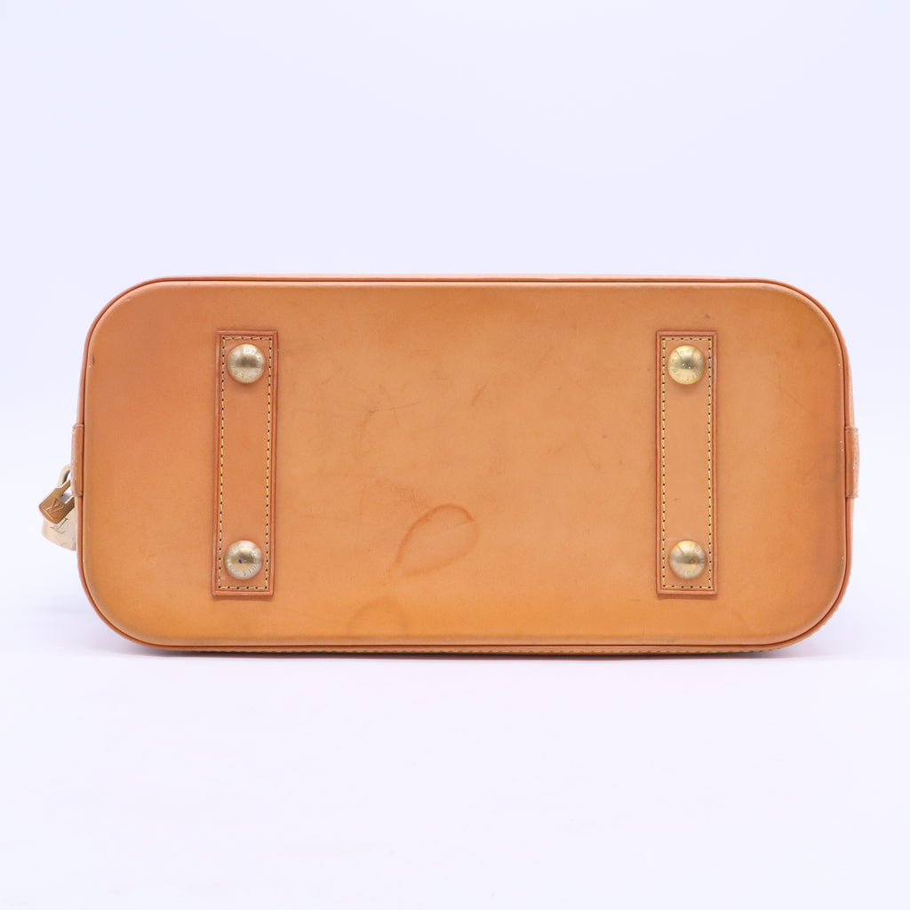 Louis Vuitton Alma BB leather handbag B11068 twins