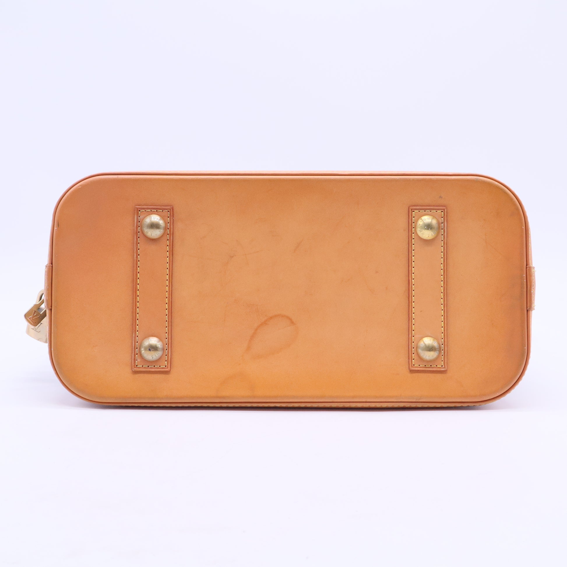 Louis Vuitton Alma BB leather handbag B11068 twins