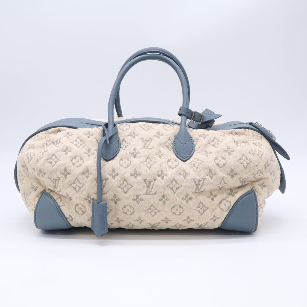 Louis Vuitton Monogram Denim Speedy Round GM B24009