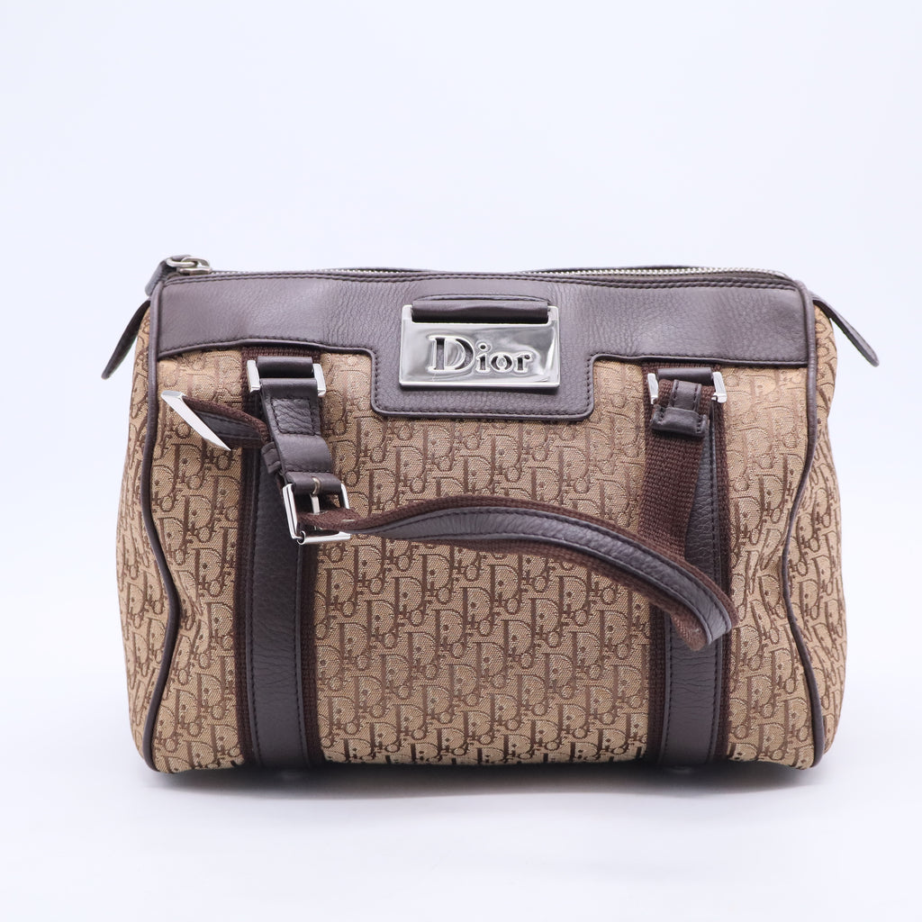 Bowling leather handbag B20280