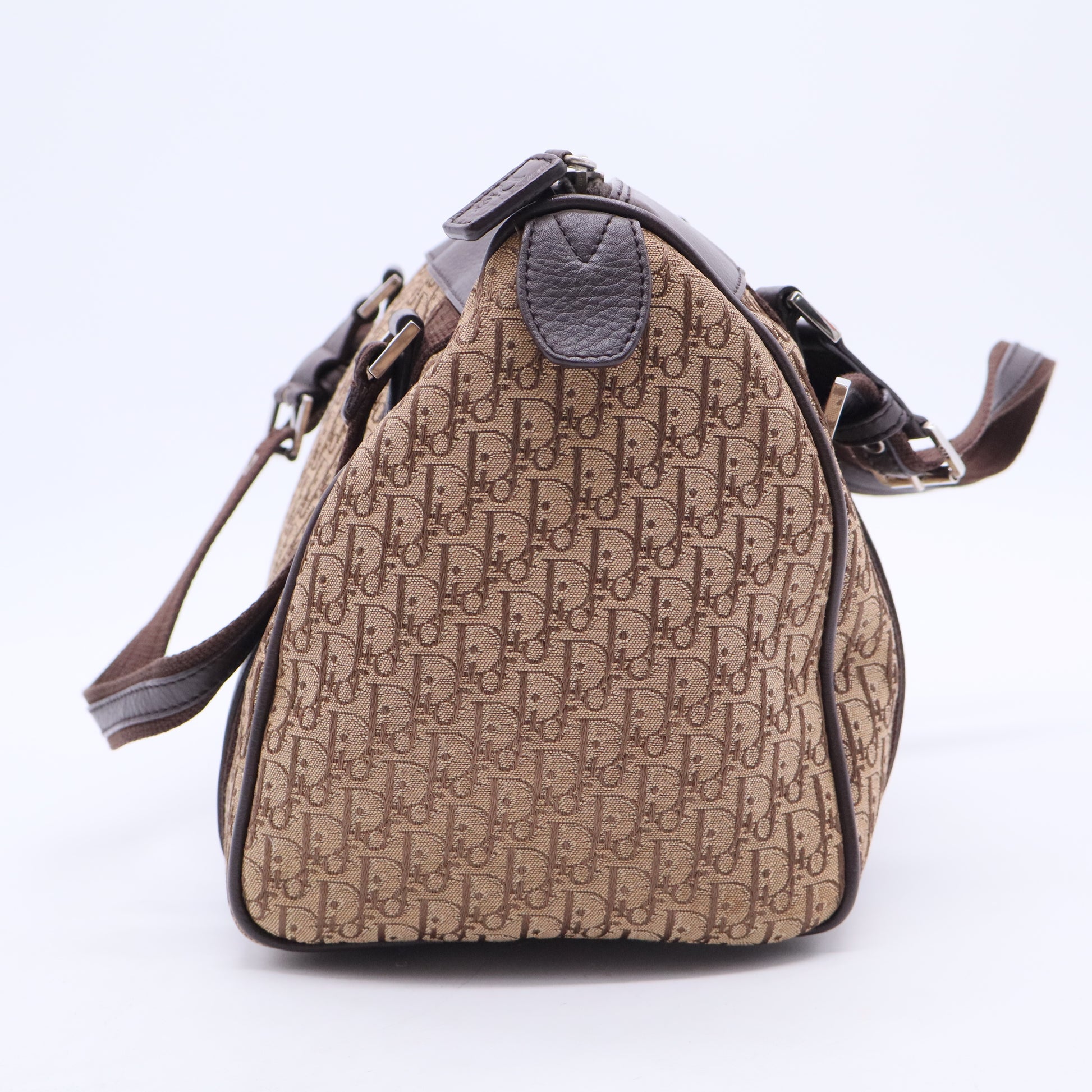 Bowling leather handbag B20280