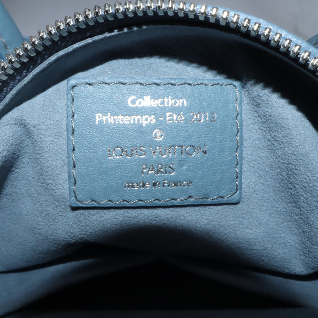 Louis Vuitton Monogram Denim Speedy Round GM B24009