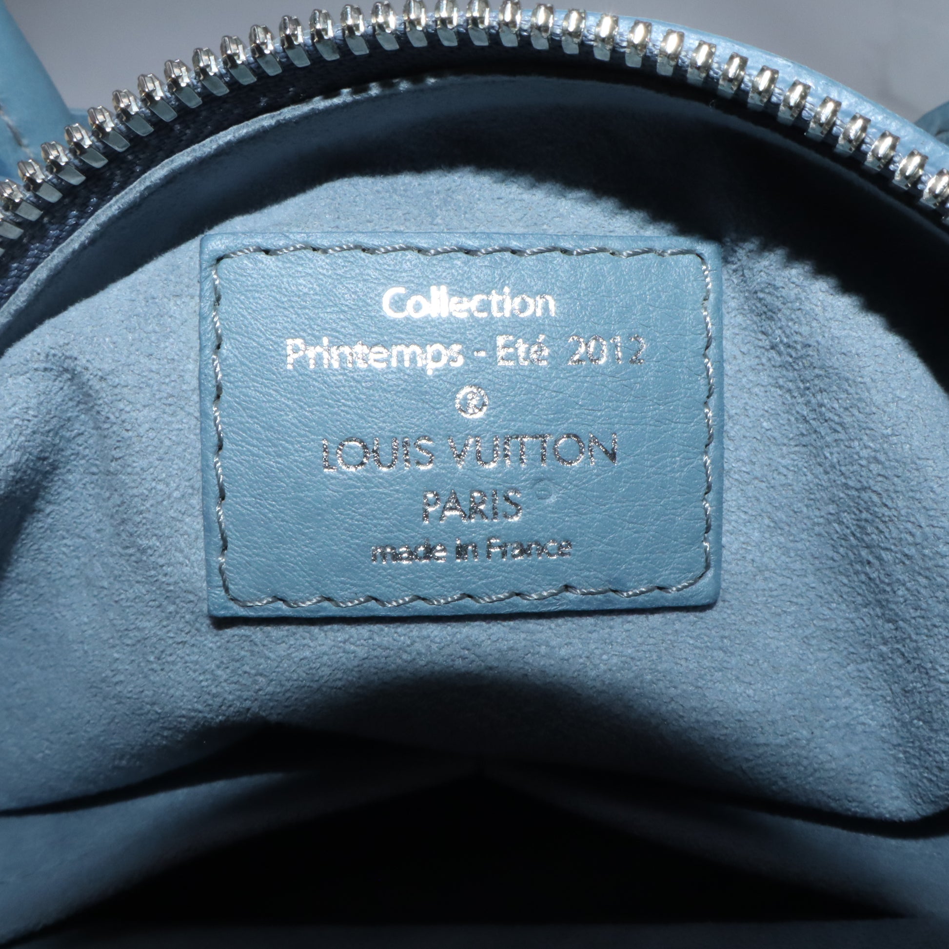 Louis Vuitton Monogram Denim Speedy Round GM B24009