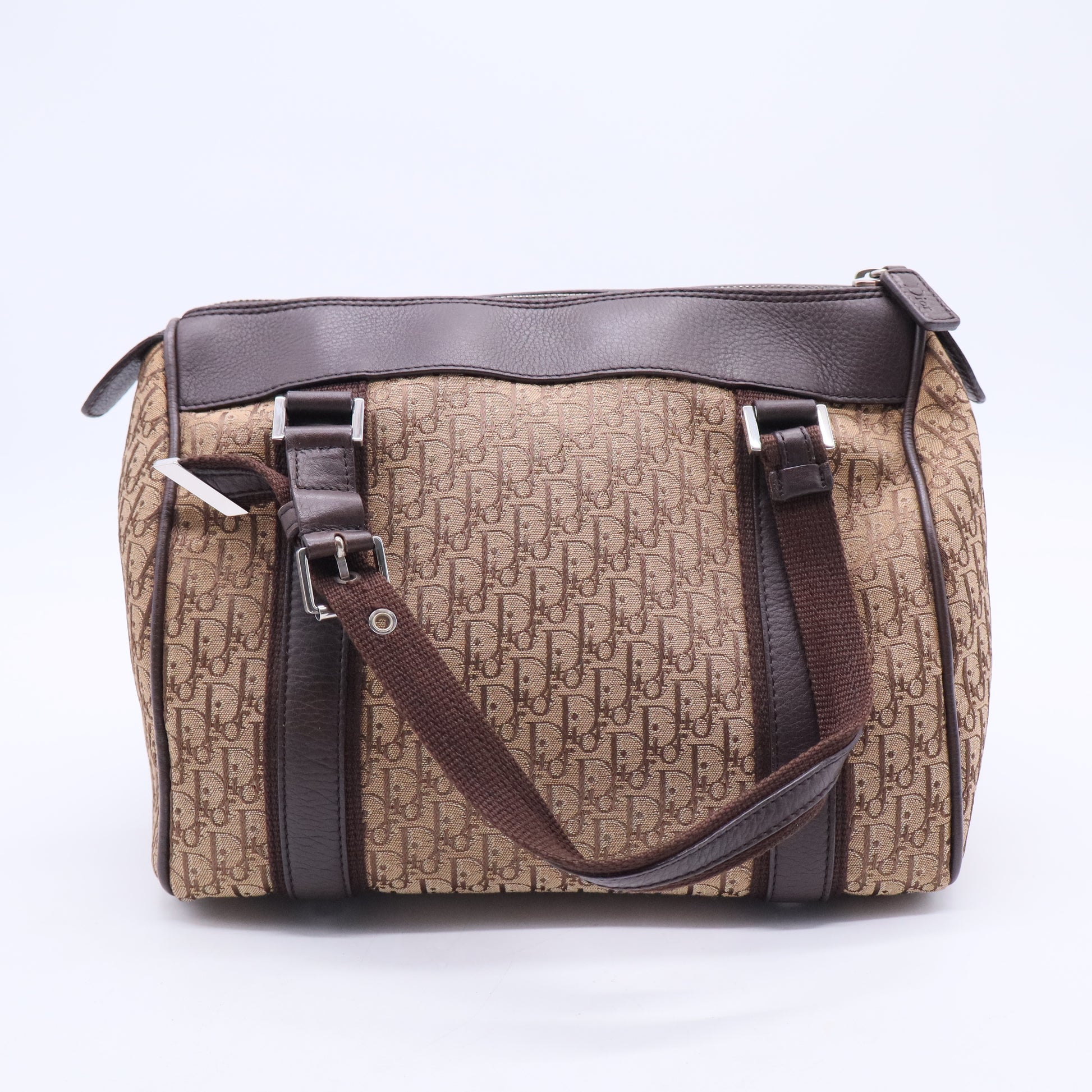 Bowling leather handbag B20280