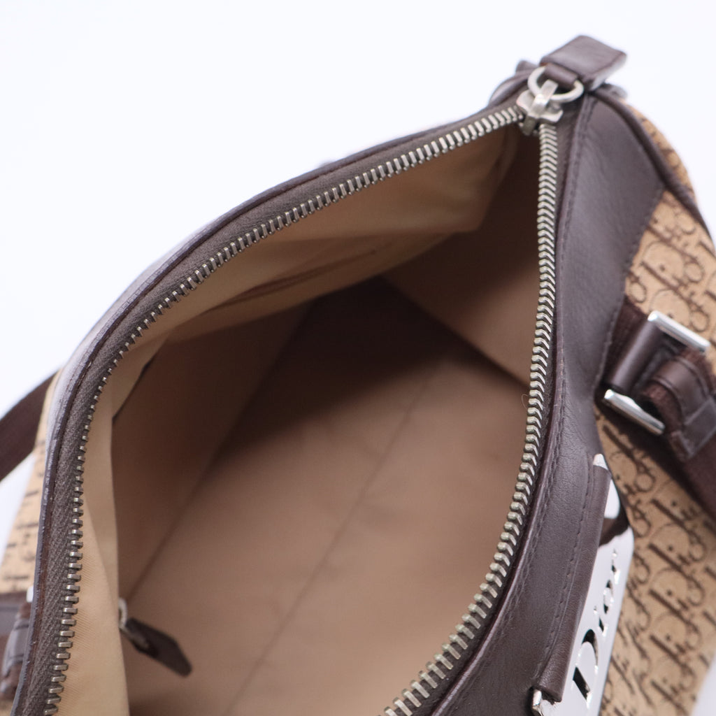Bowling leather handbag B20280