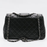 Elementary Chic Flap Bag Quilted Lambskin Large