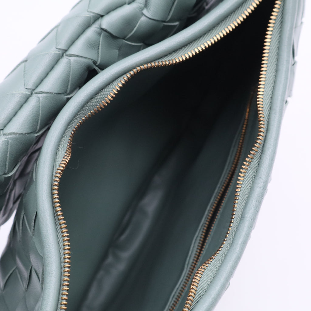 Gemelli Intrecciato-Leather Shoulder Bag