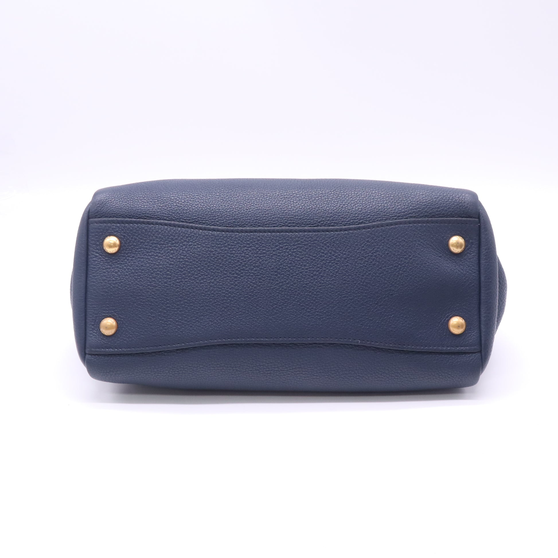 Prada Smeraldo Vitello Phenix Leather Tote Bag twins B23295