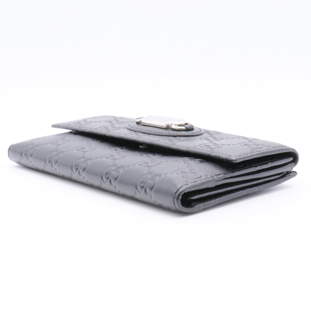 GG Signature Leather French Purse