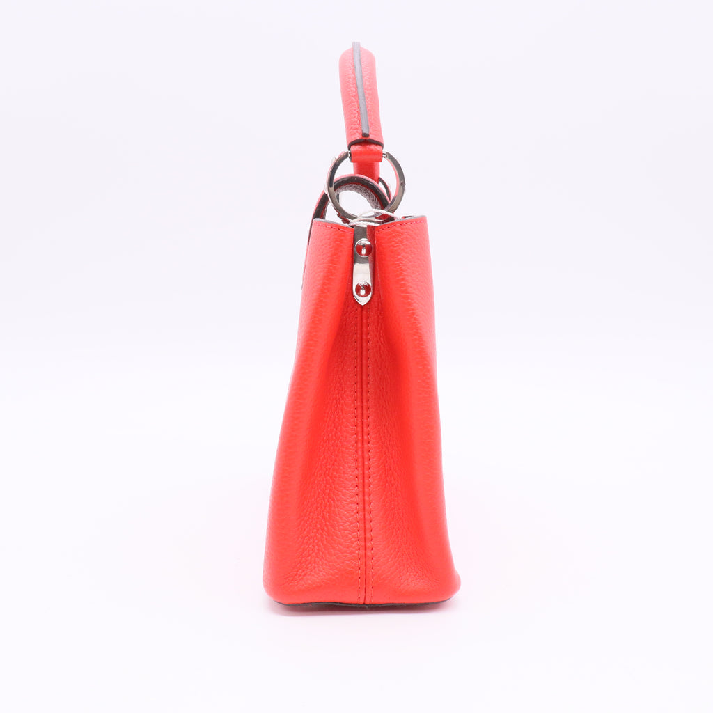 Taurillon Leather Capucines BB Bag Twins