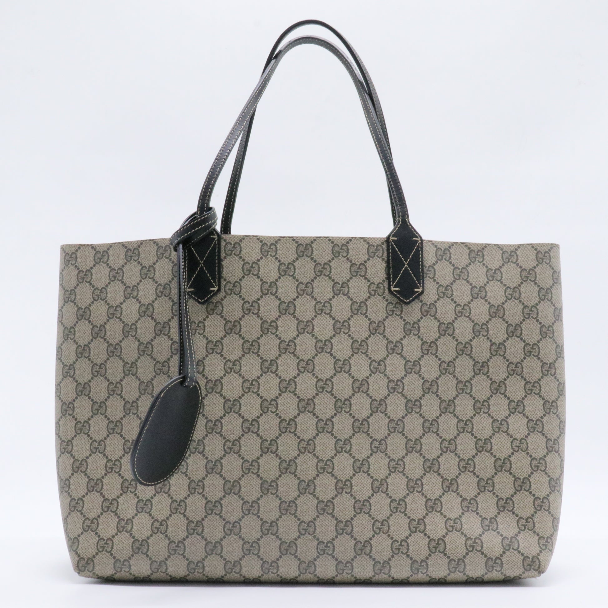 Reversible Tote GG Print Leather Large