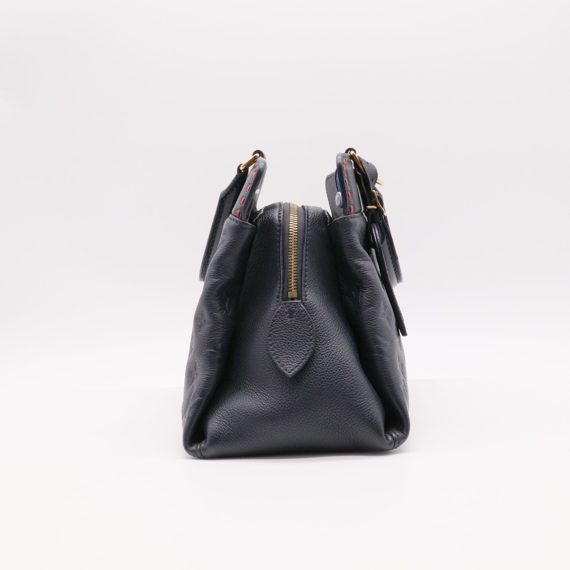 Vosges Handbag Whipstitch Monogram Empreinte Leather MM twins