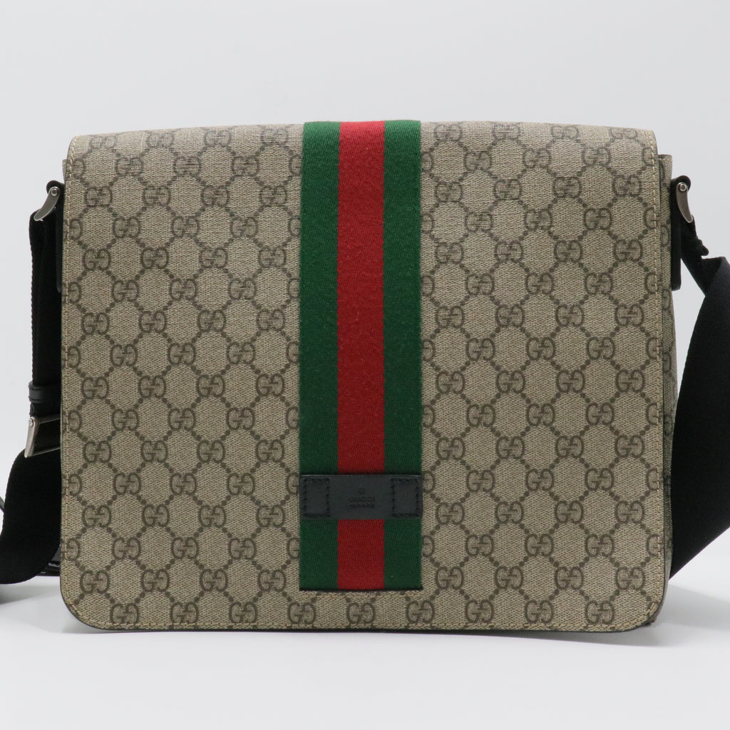 GG Supreme Web Messenger Bag