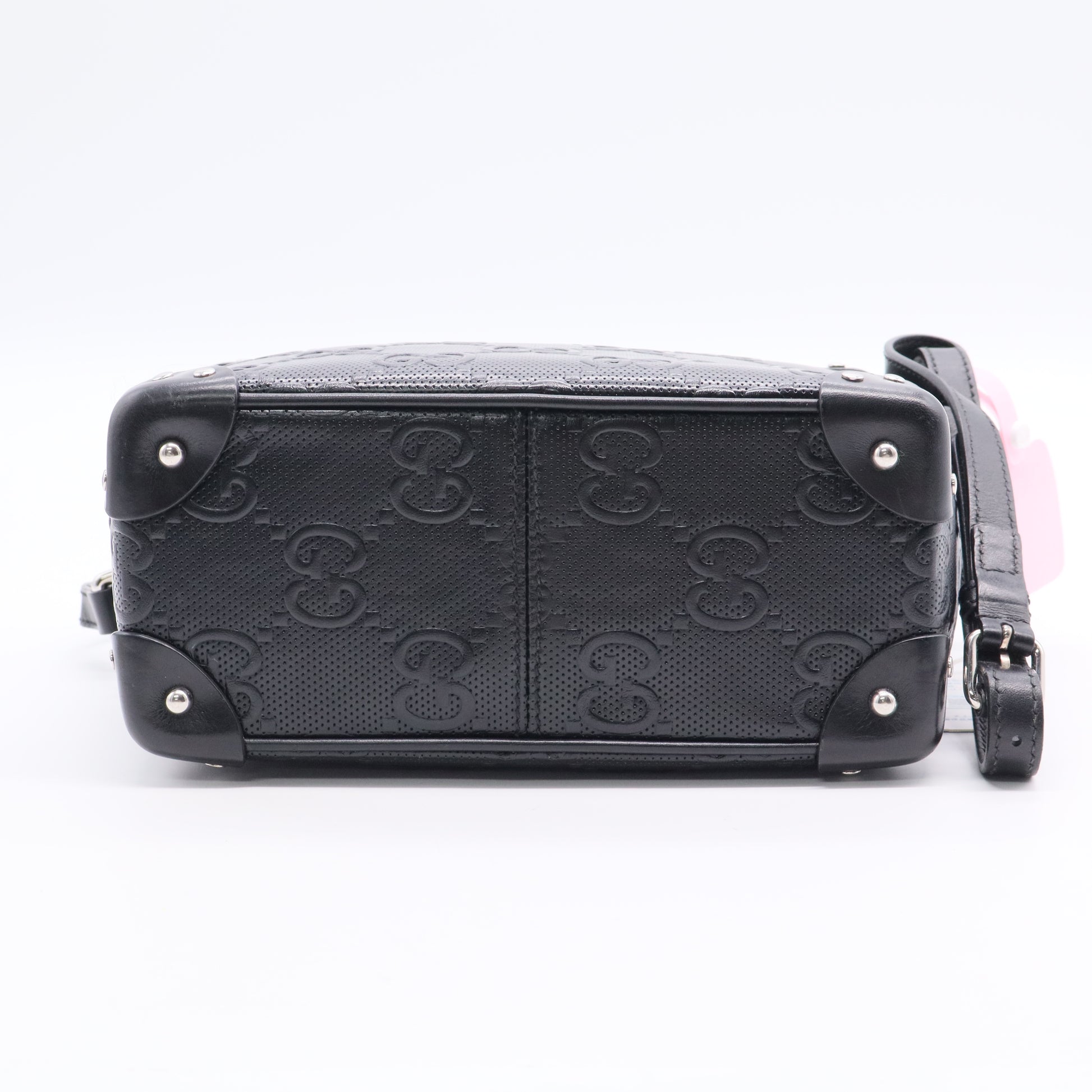 GG Embossed Shoulder Bag Black TWINS LDJ3021