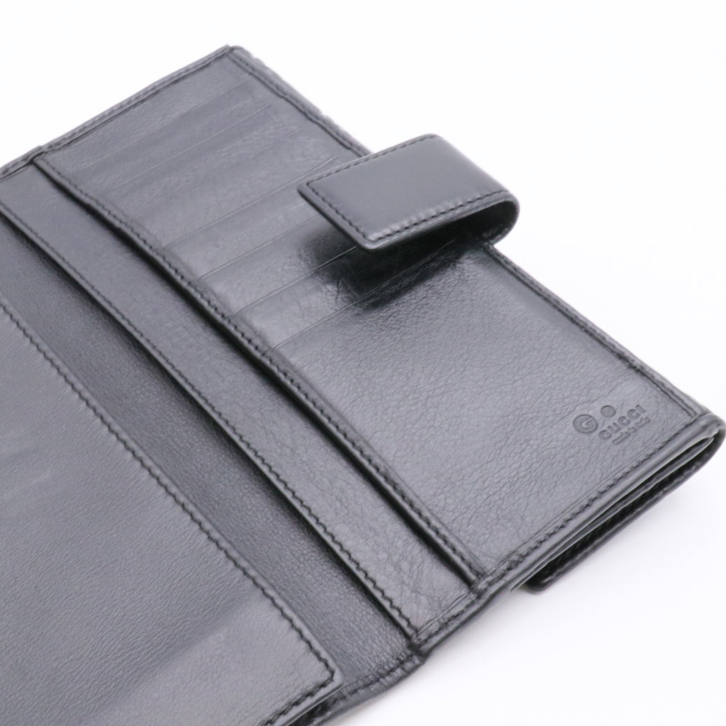 GG Signature Leather French Purse