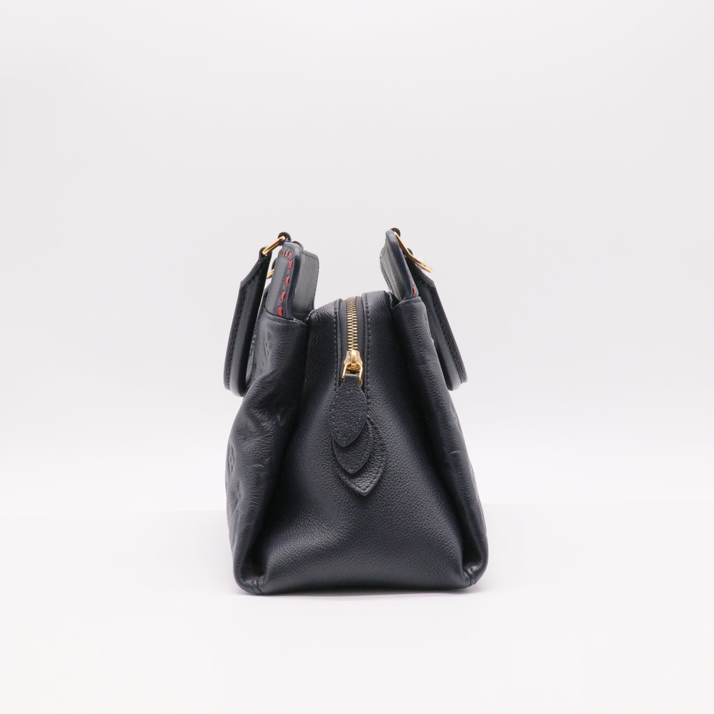 Vosges Handbag Whipstitch Monogram Empreinte Leather MM twins