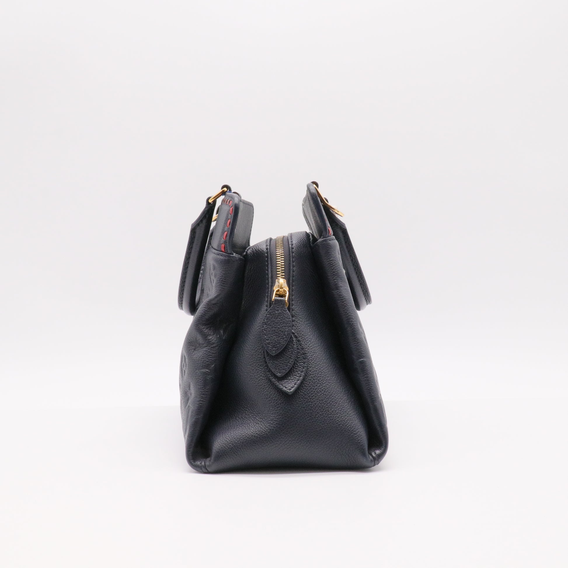 Vosges Handbag Whipstitch Monogram Empreinte Leather MM twins