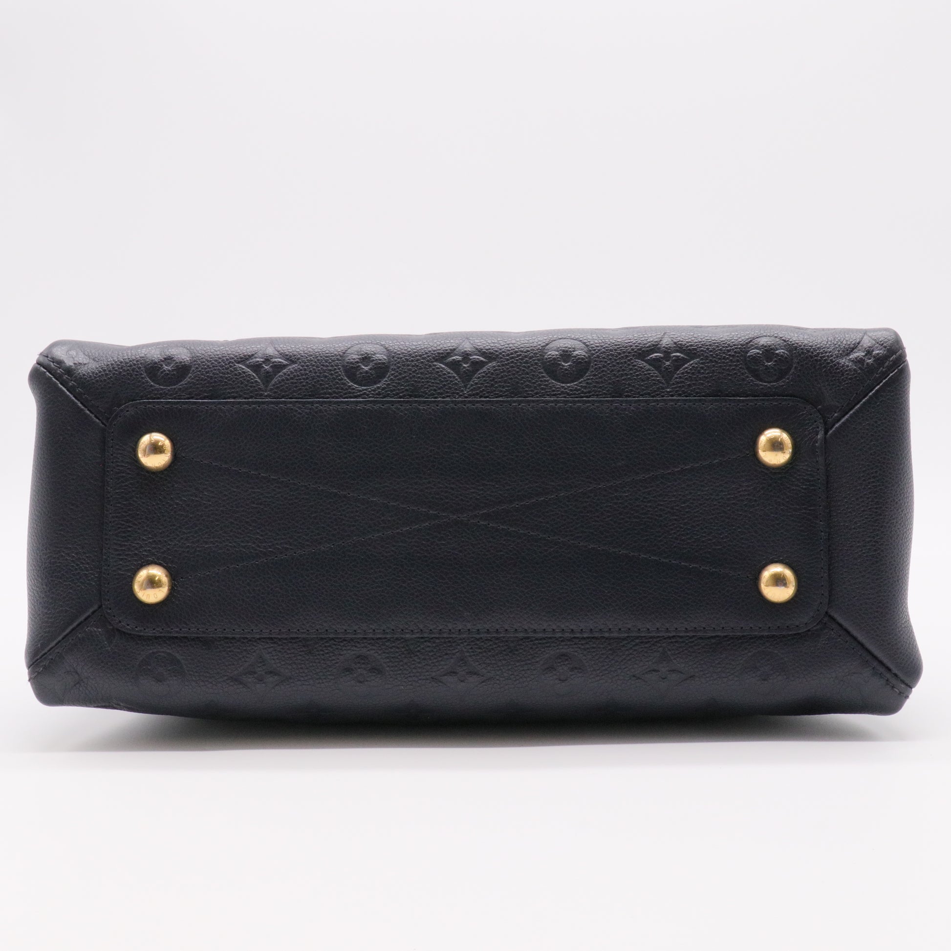 Vosges Handbag Whipstitch Monogram Empreinte Leather MM twins