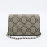 Dionysus Chain Coin Purse GG Coated Canvas