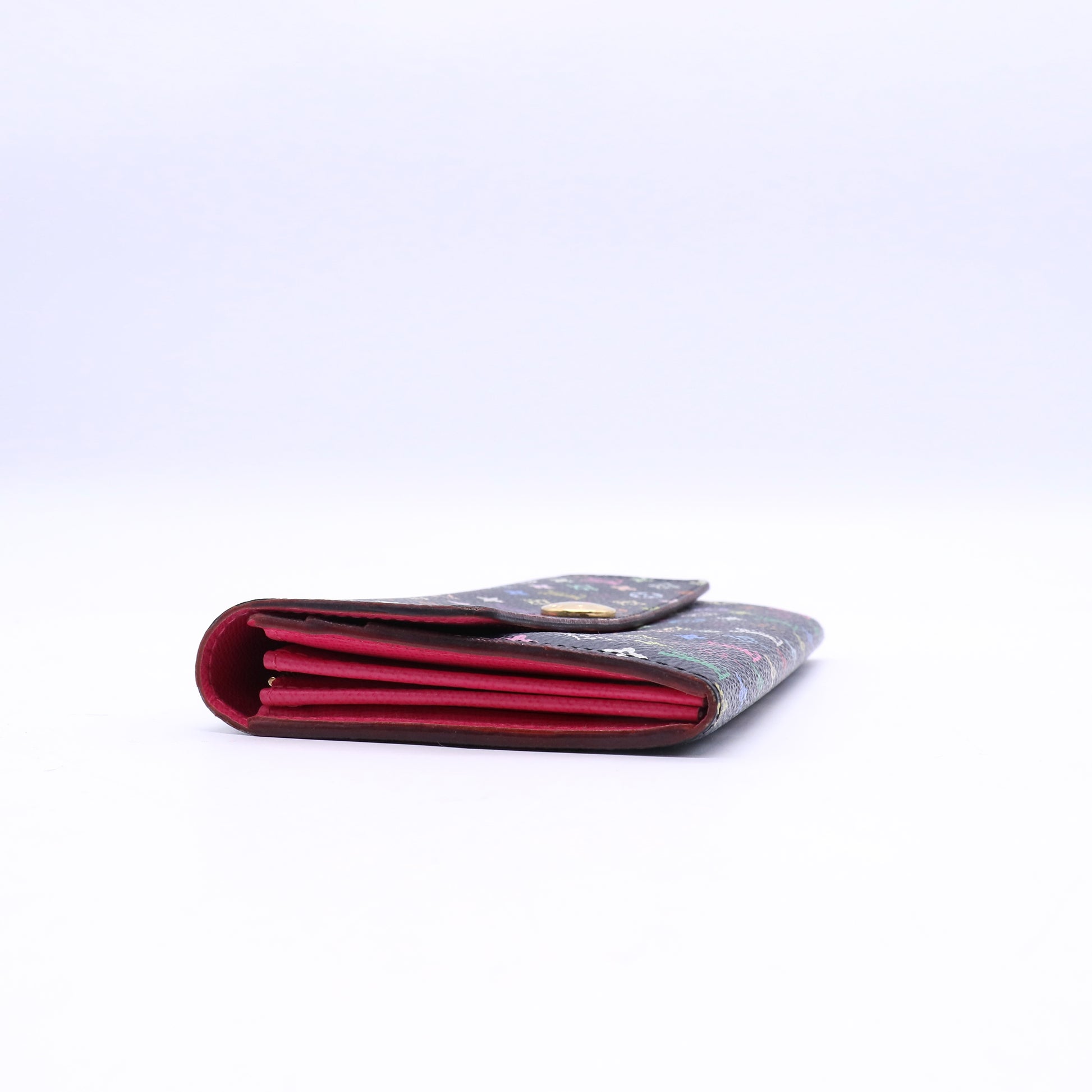 Monogram Multicolor Sarah Wallet Black Grenade Twins LDJ3688