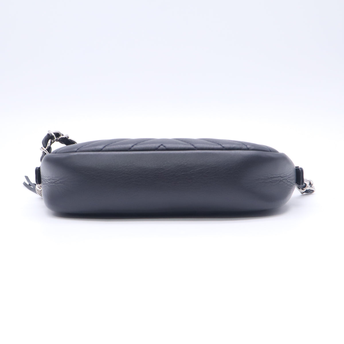 CC Tassel Camera Bag Diagonal Chevron Calfskin Mini B23993