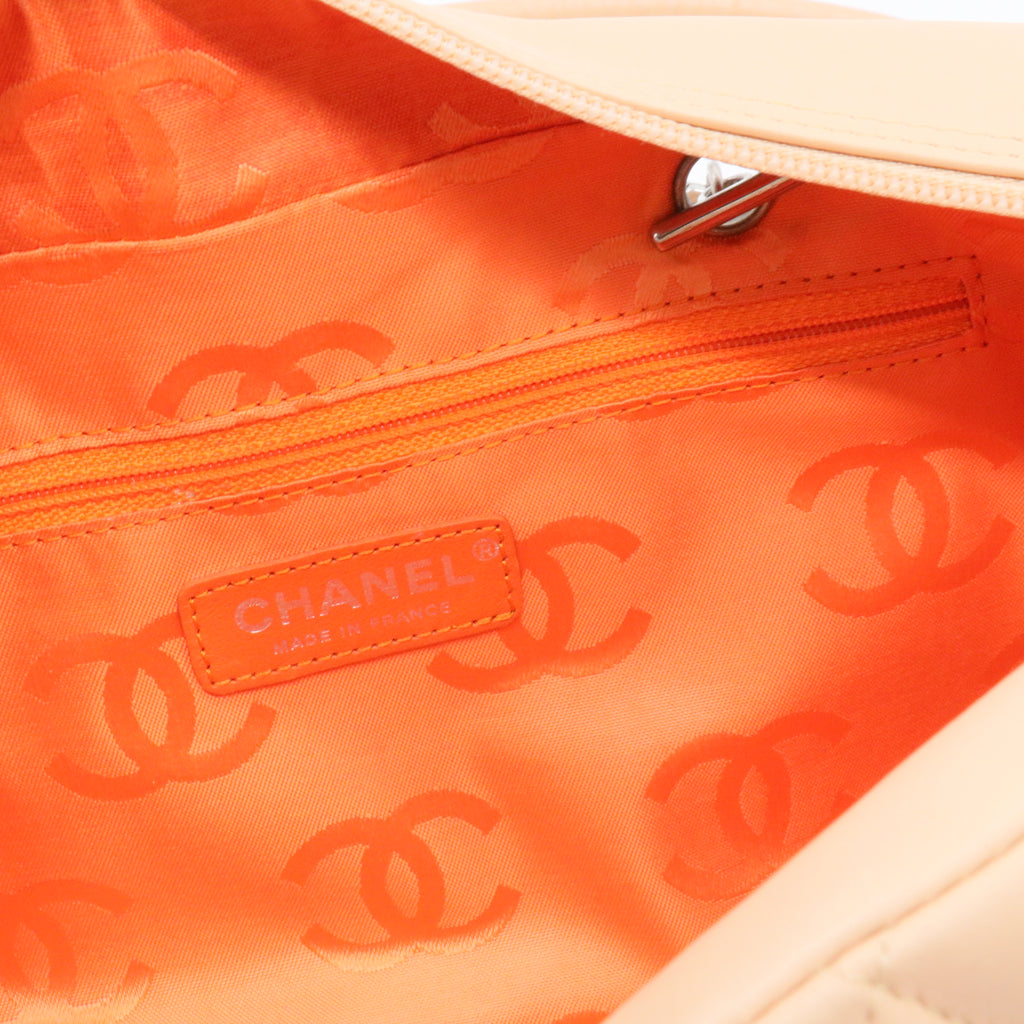 Cambon Bowler Bag Quilted Leather Medium