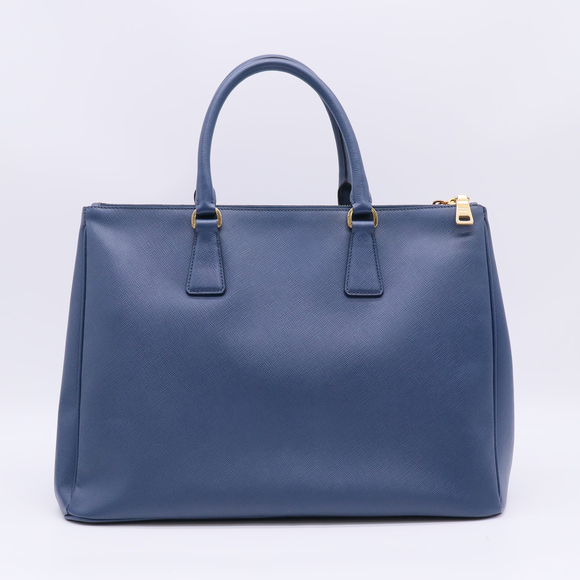 Prada Large Saffiano Lux Galleria Double Zip Tote Bag B23193