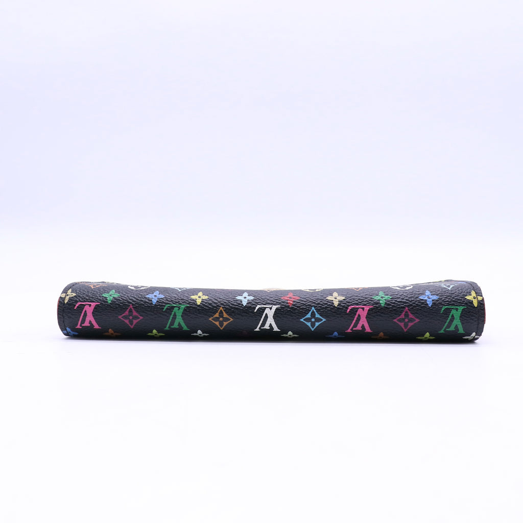 Monogram Multicolor Sarah Wallet Black Grenade Twins LDJ3688