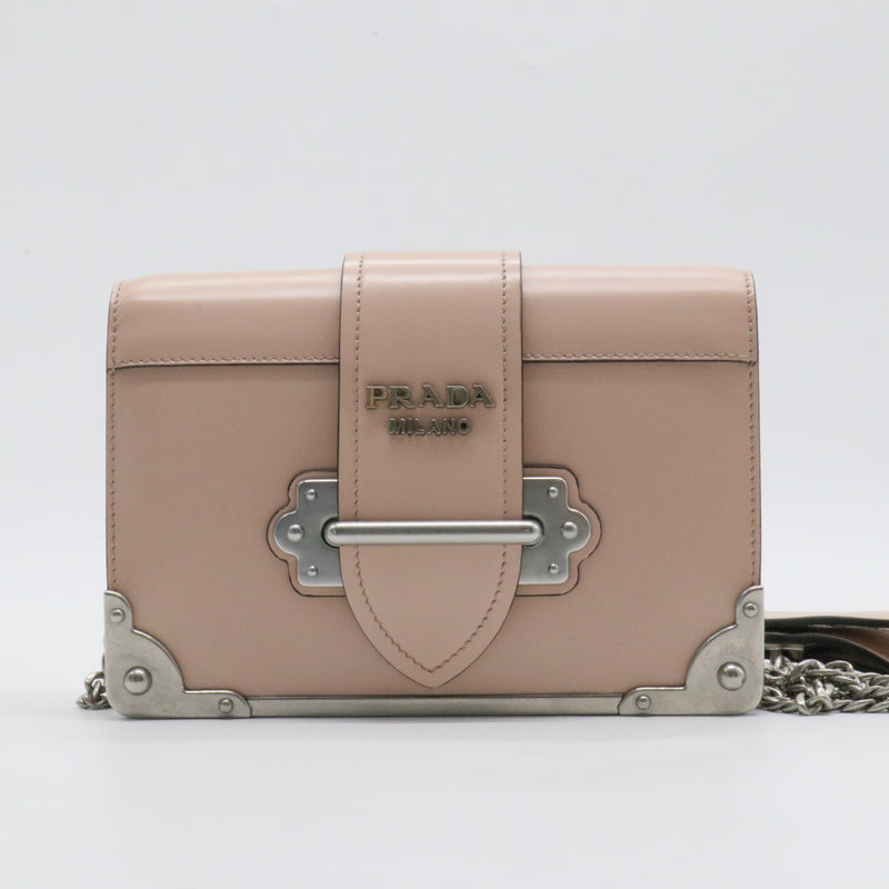 Cahier Crossbody Bag City Calf and Saffiano Small