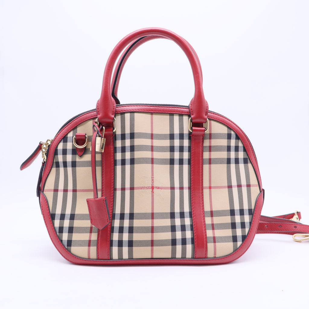 Horseferry Check Top Handle Bag