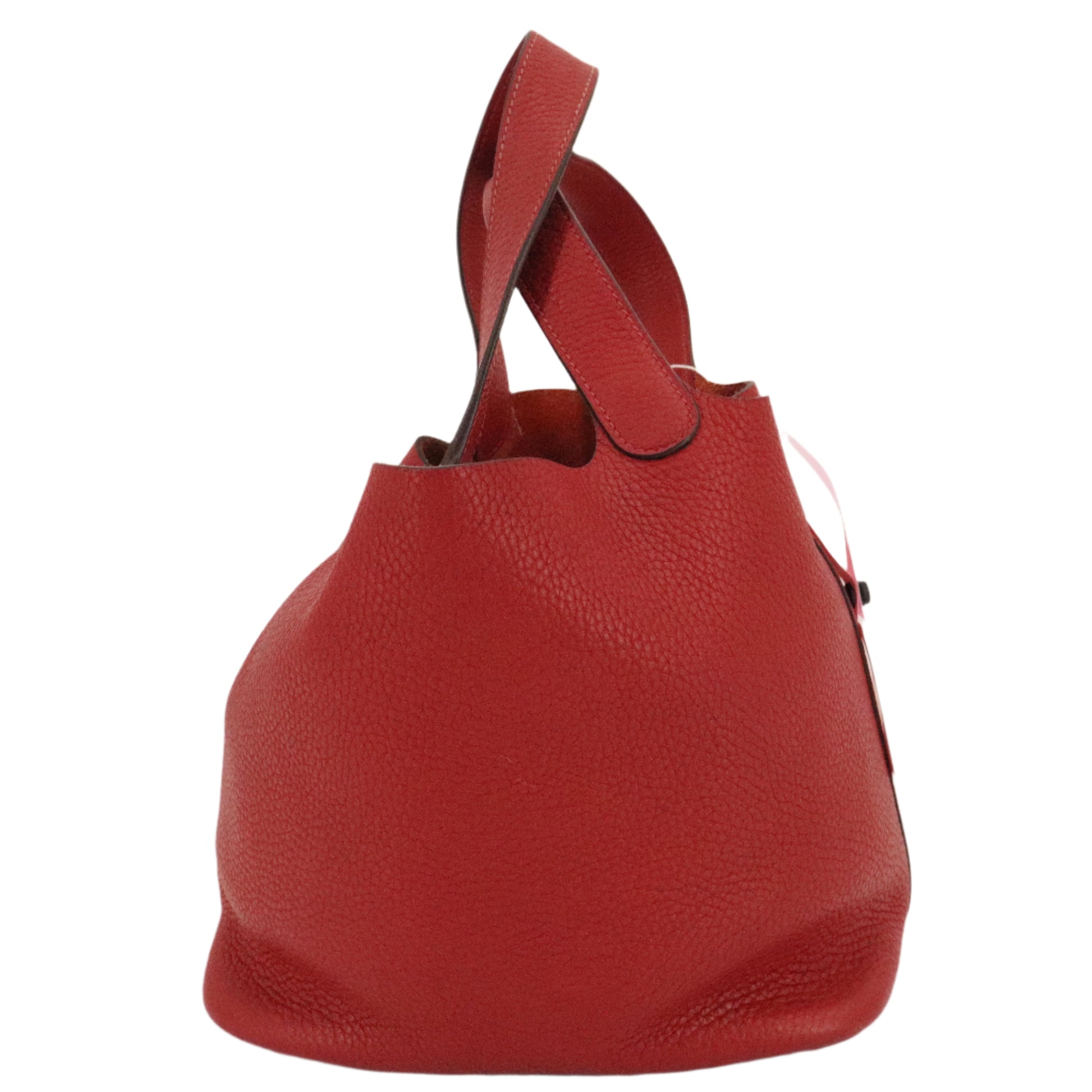 Picotin Lock 18 Clemence Leather Bucket Bag twins