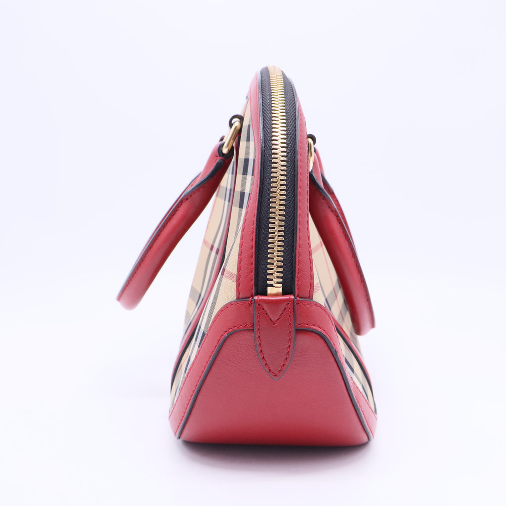 Horseferry Check Top Handle Bag