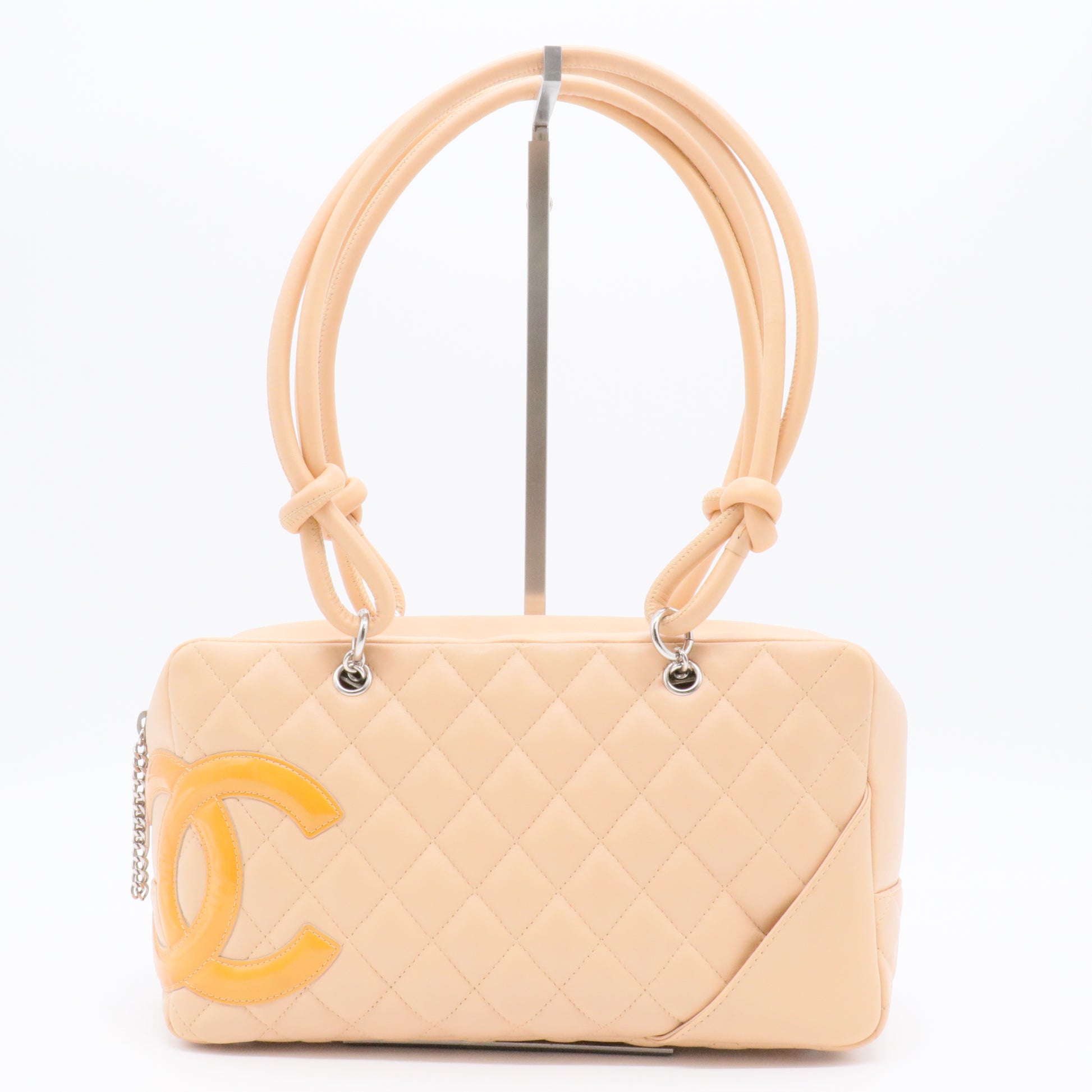 Cambon Bowler Bag Quilted Leather Medium