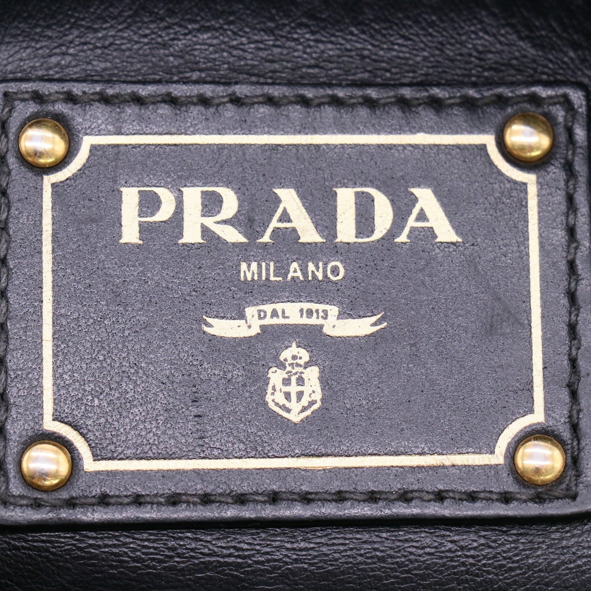 Prada Double Zip Convertible Tote Bag twins B23959