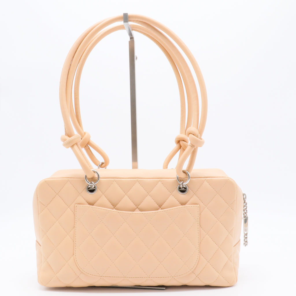 Cambon Bowler Bag Quilted Leather Medium