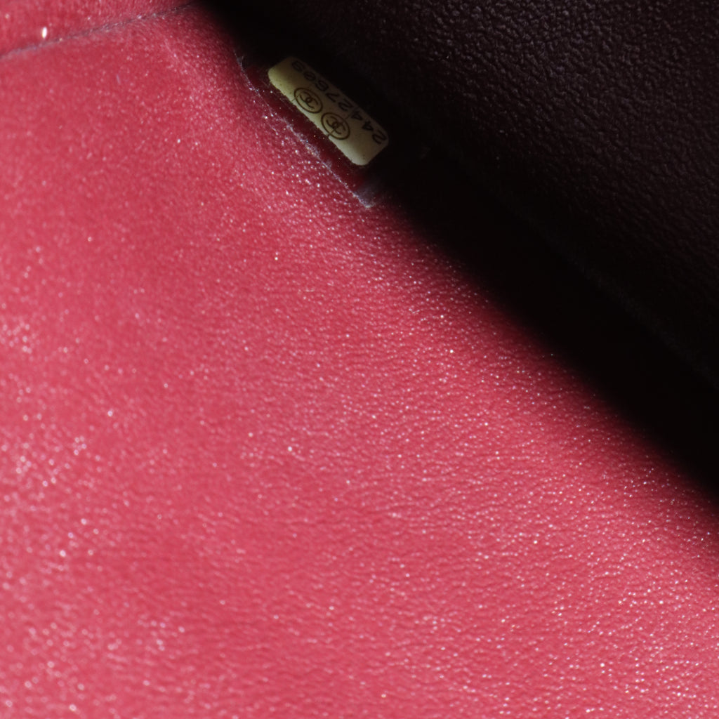 Classic Double Flap Bag Chevron Lambskin Jumbo B21363