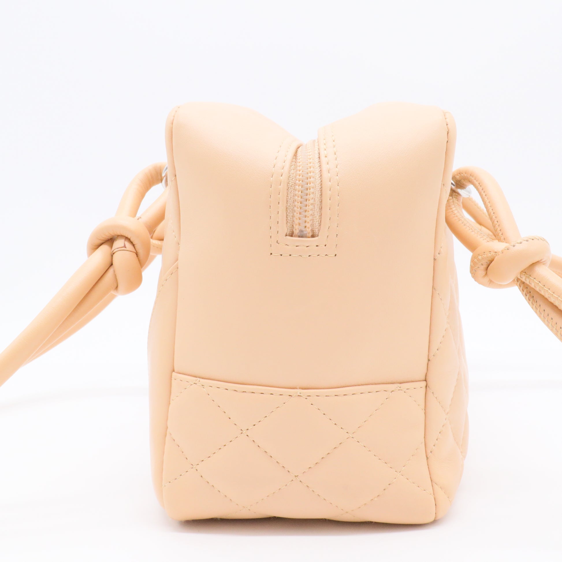 Cambon Bowler Bag Quilted Leather Medium