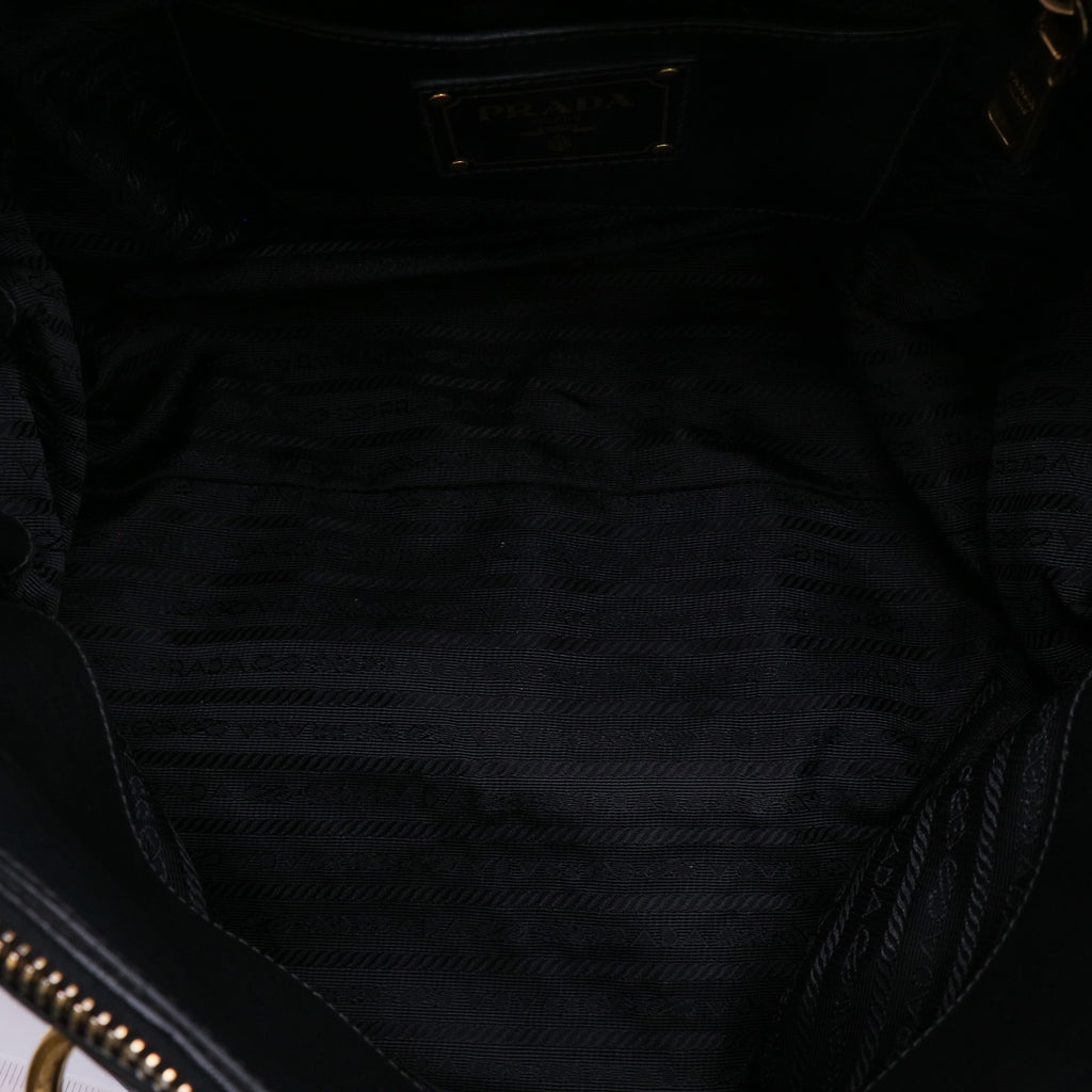 Prada Double Zip Convertible Tote Bag twins B23959