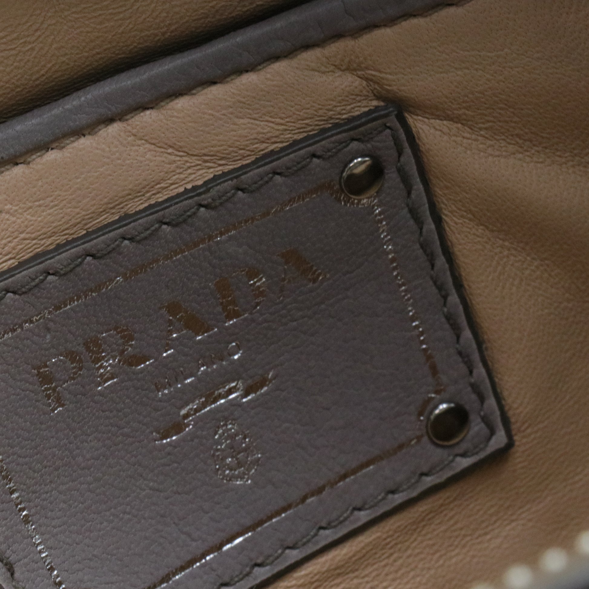 Double Zip Convertible Tote Nappa Antique