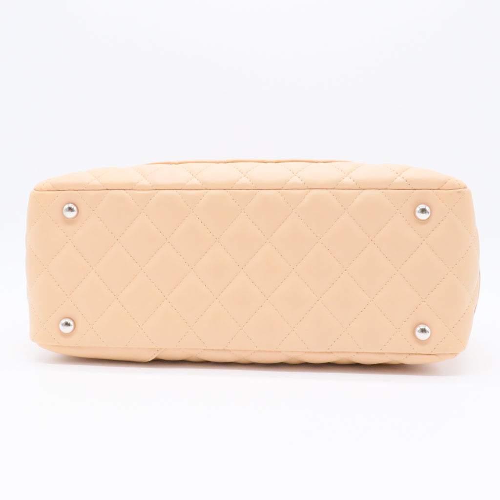 Cambon Bowler Bag Quilted Leather Medium