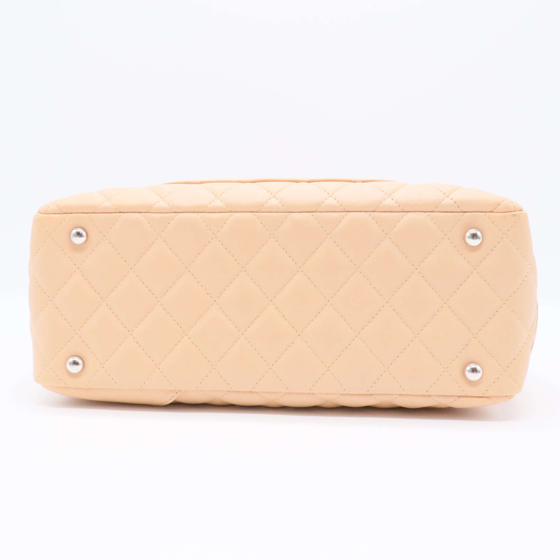 Cambon Bowler Bag Quilted Leather Medium