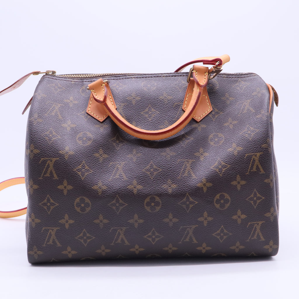 Louis Vuitton Speedy 30 Handbag b10093 twins