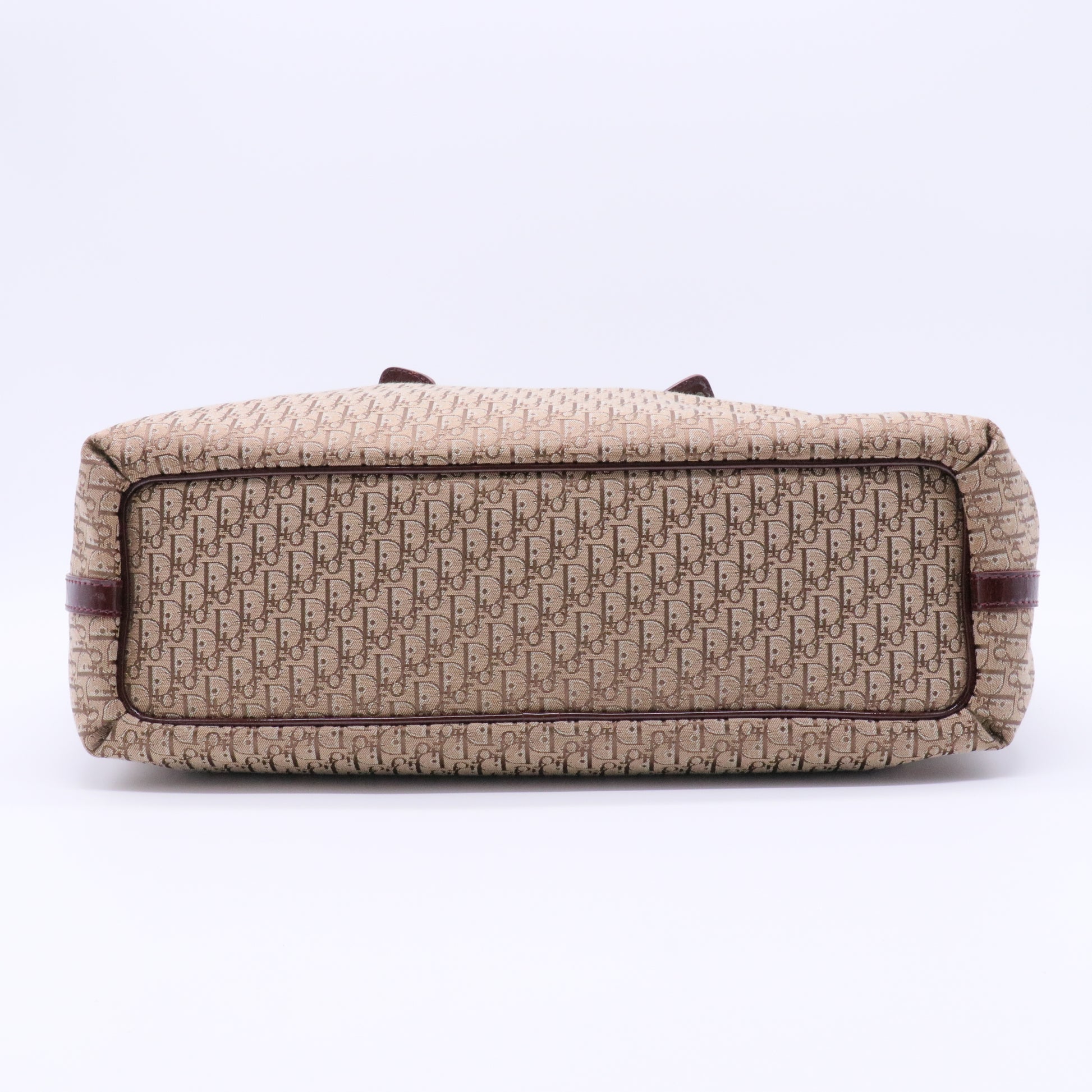 Diorissimo Canvas Shoulder Bag Brown twin